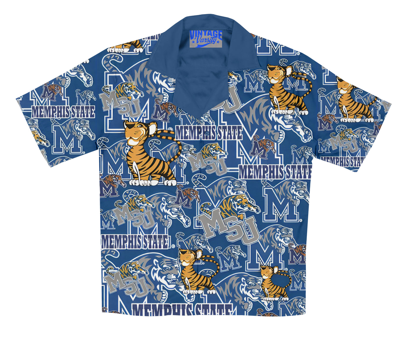 Memphis State University Button-Up Shirt