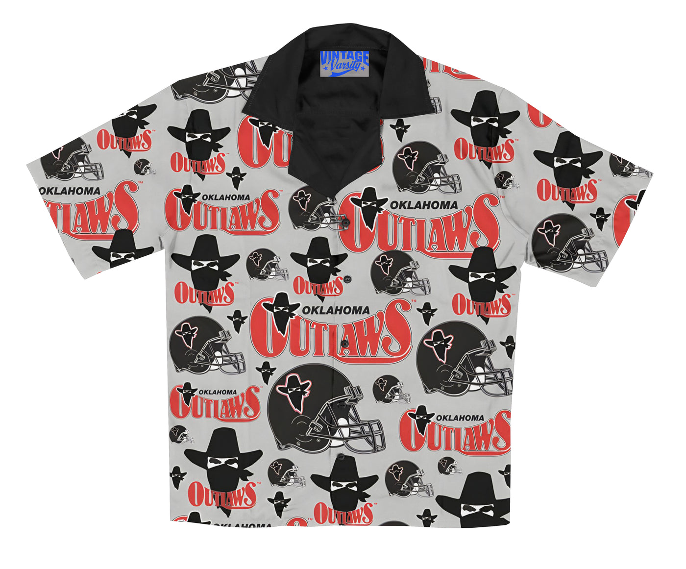 Outlaws Button-Up T-Shirt